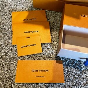 Louis Vuitton Orange Packaging Set